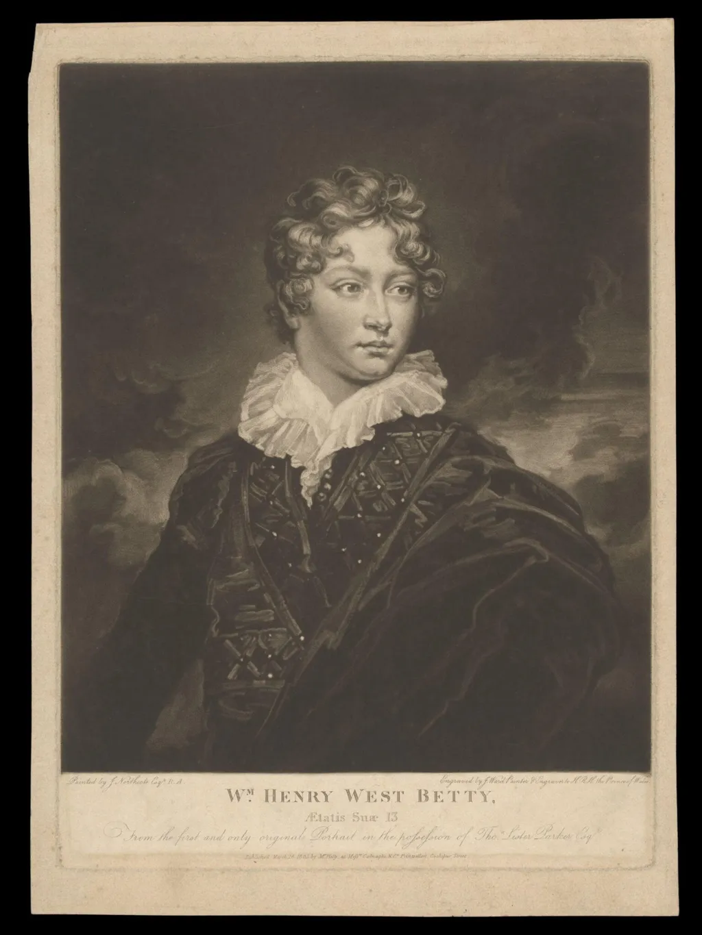 H Beard Print Collection, by James Northcote, 16