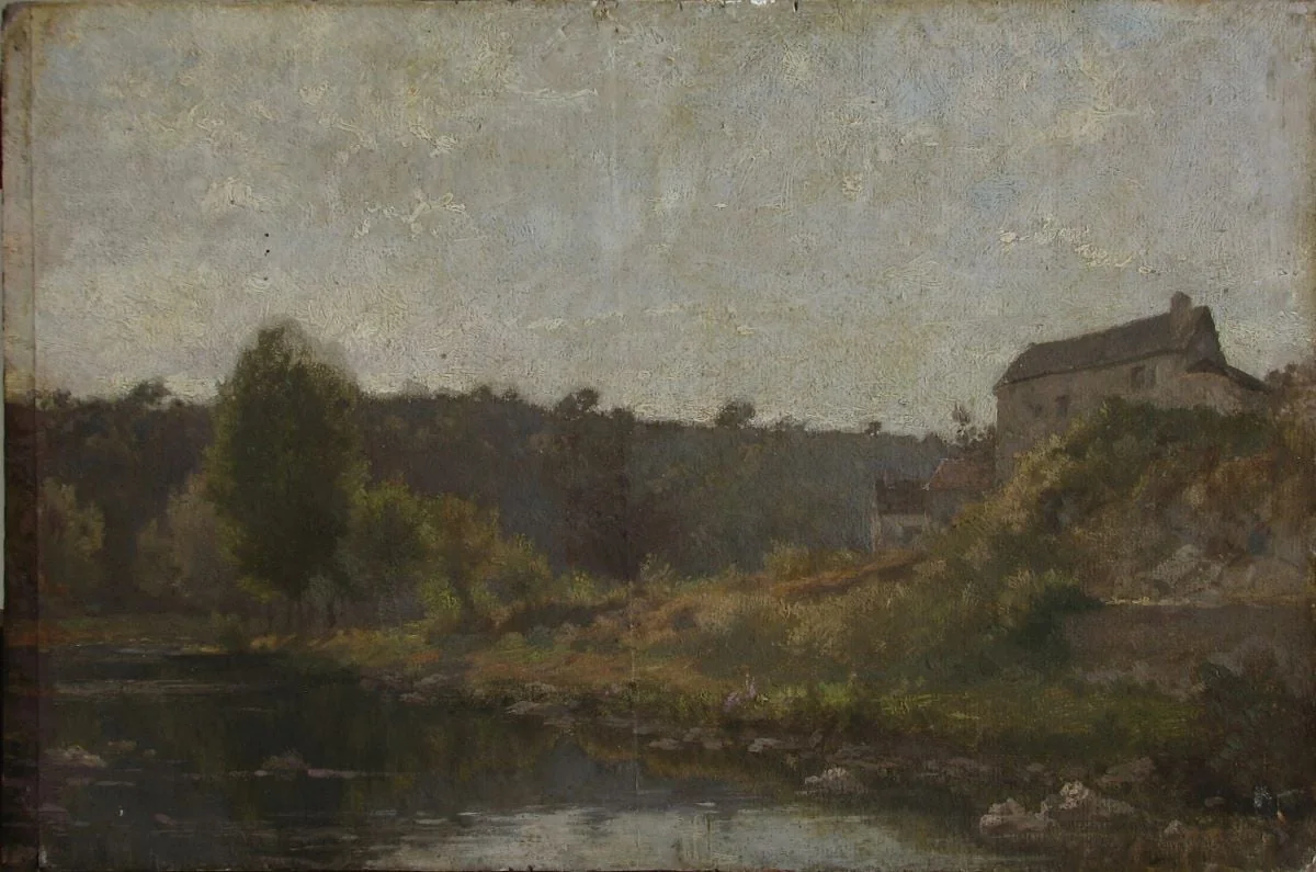 Peisaj, detail