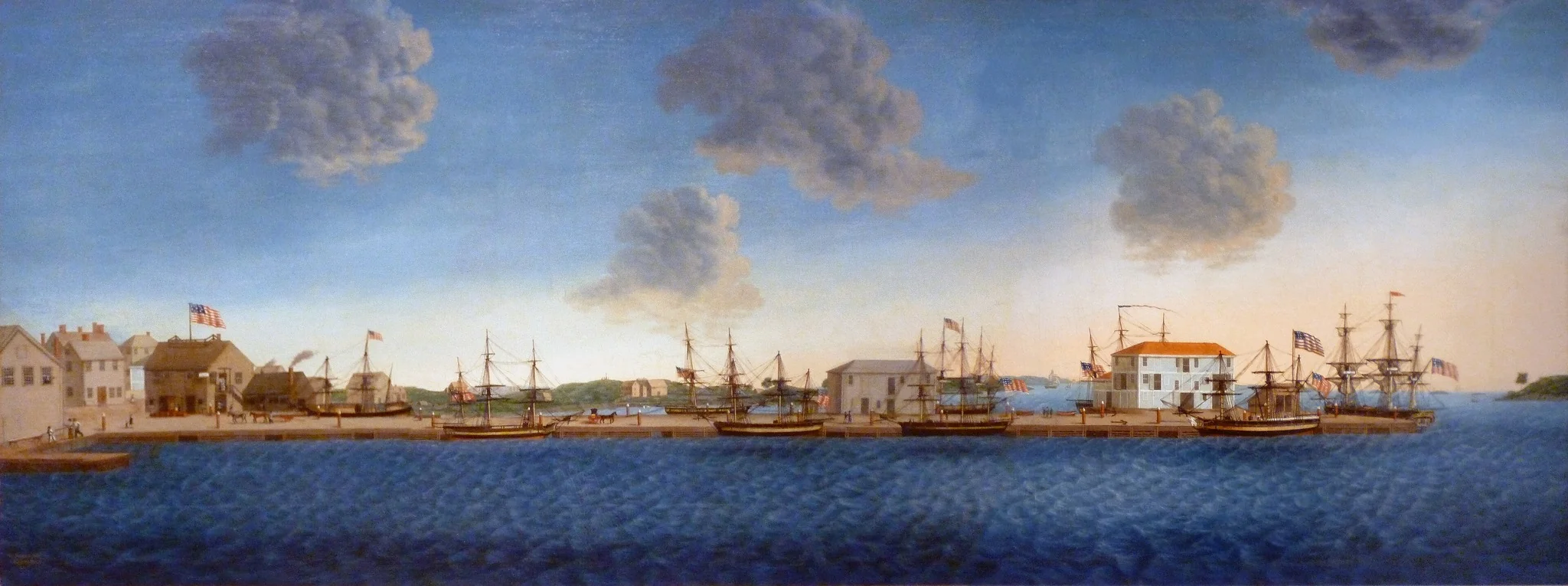 Crowninshield's Wharf, detail