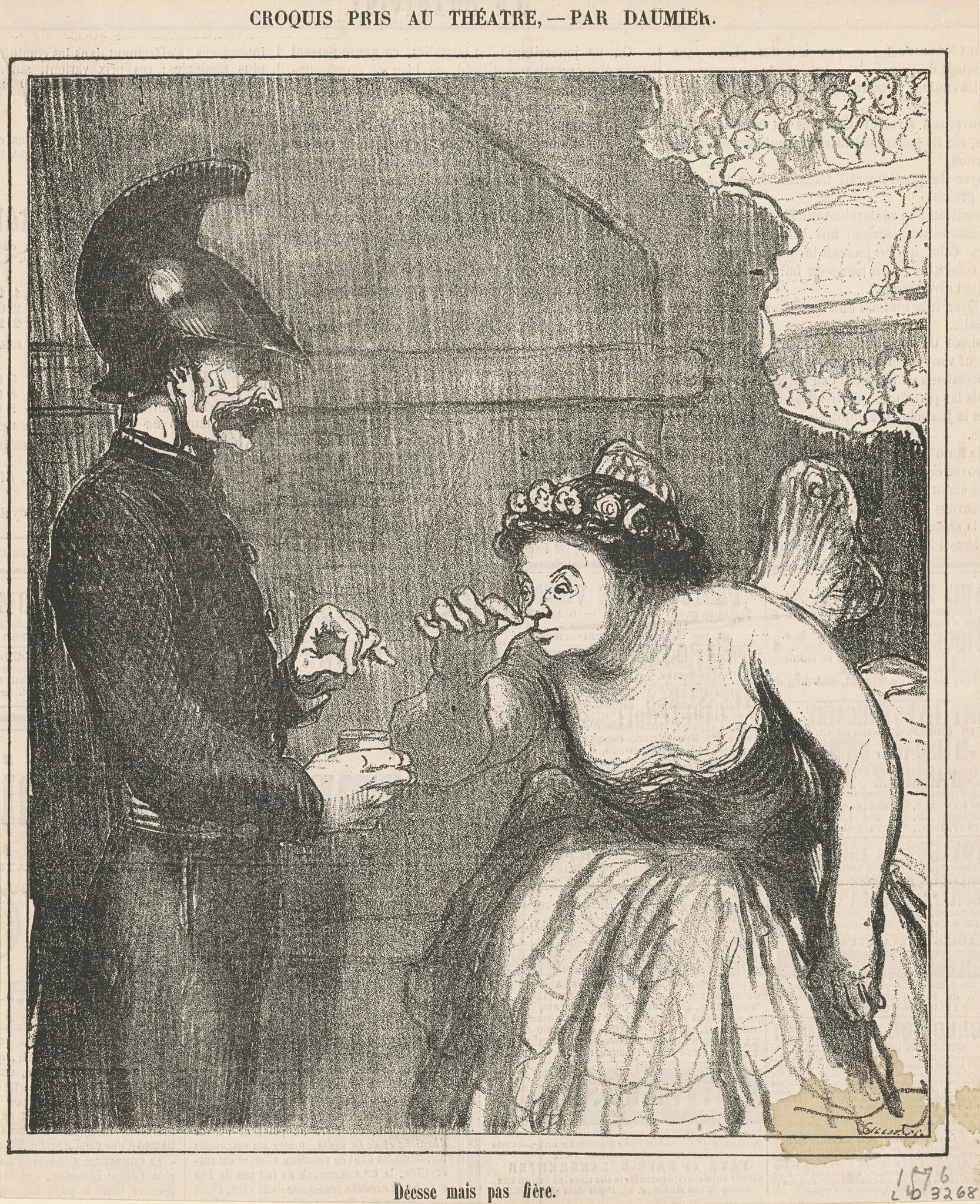 Déesse mais pas fière, detail
