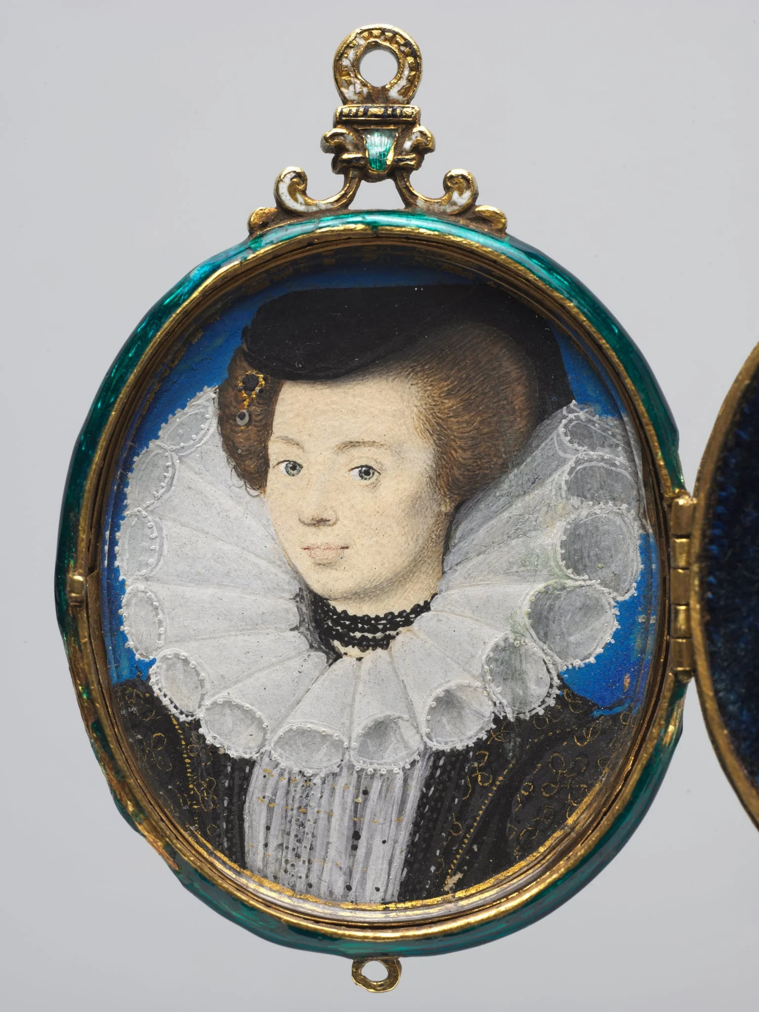 Portrait of a Woman, detail