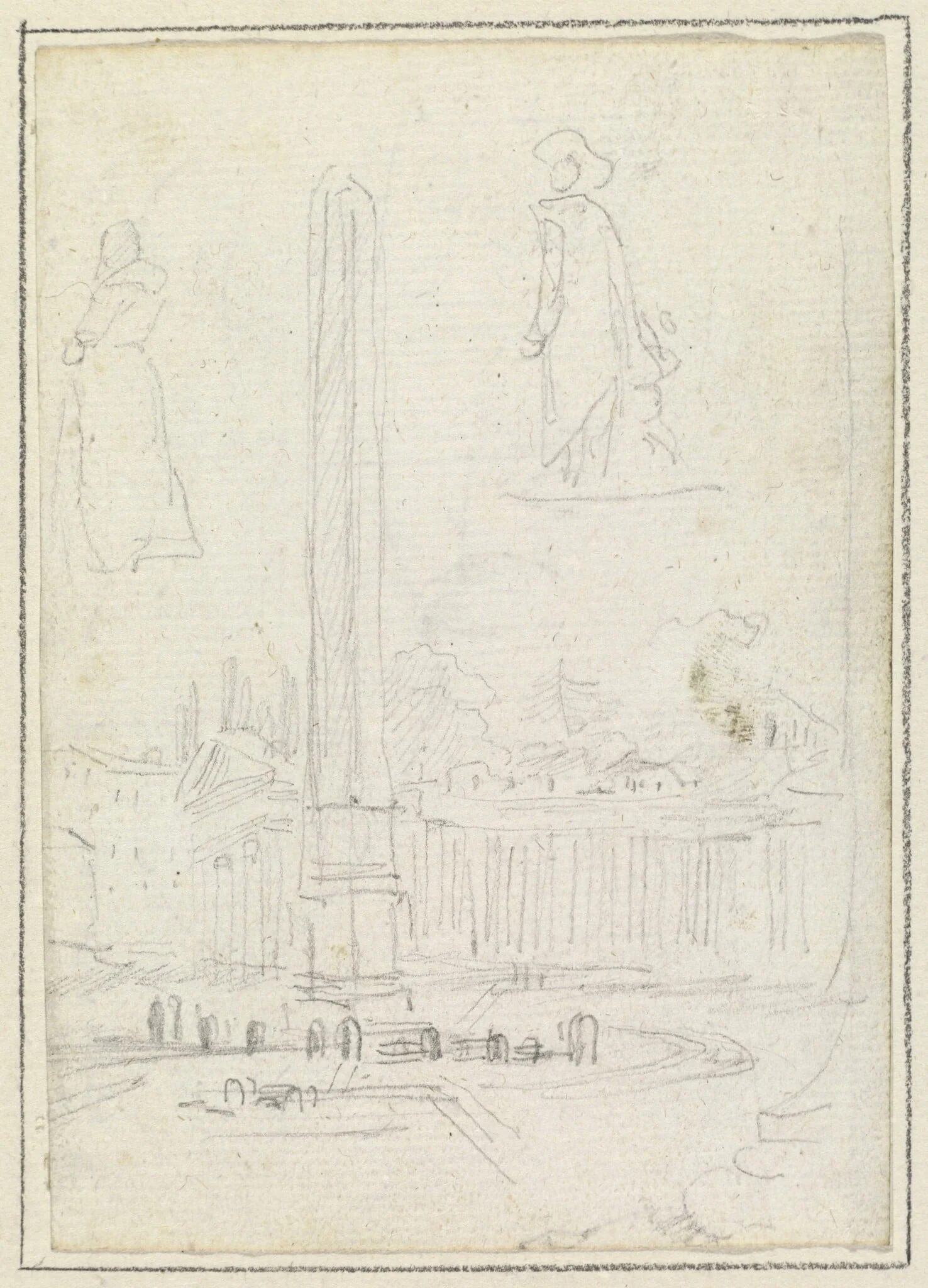 The Obelisk in Saint Peter's Square, detail