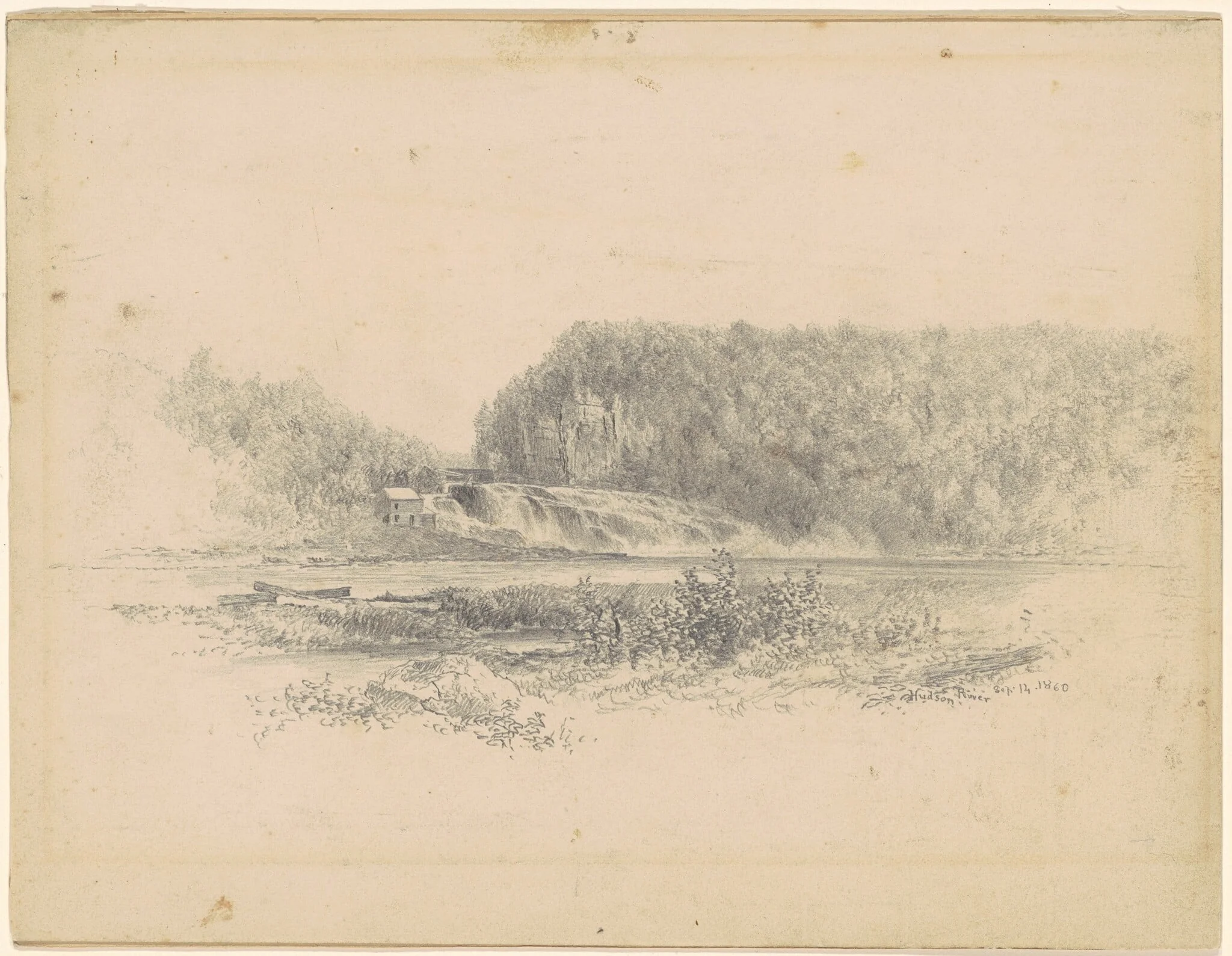 Hudson River, detail