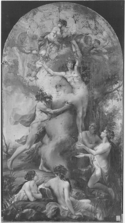 Alpheus und Arethusa, detail