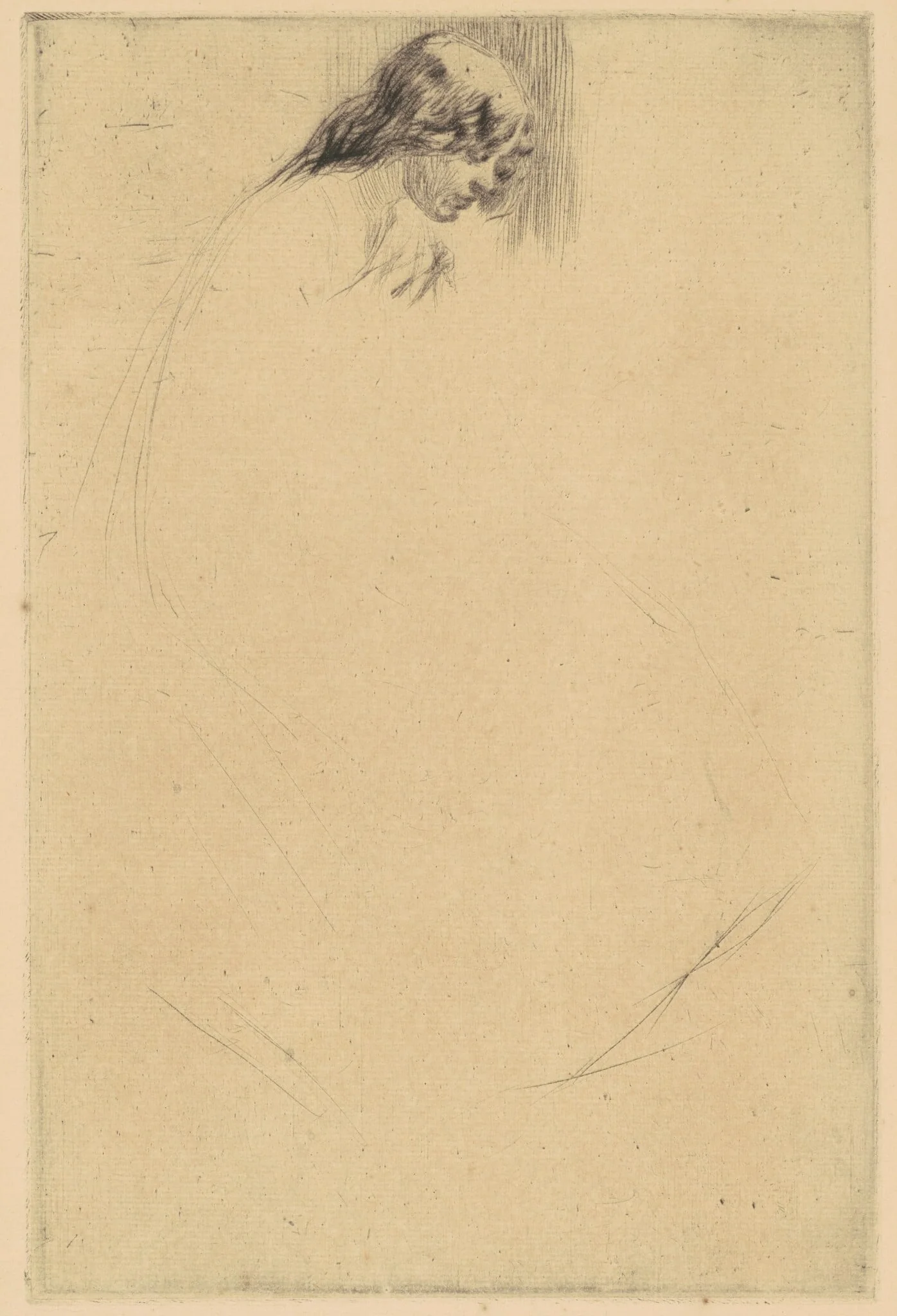 Jo's Bent Head, detail