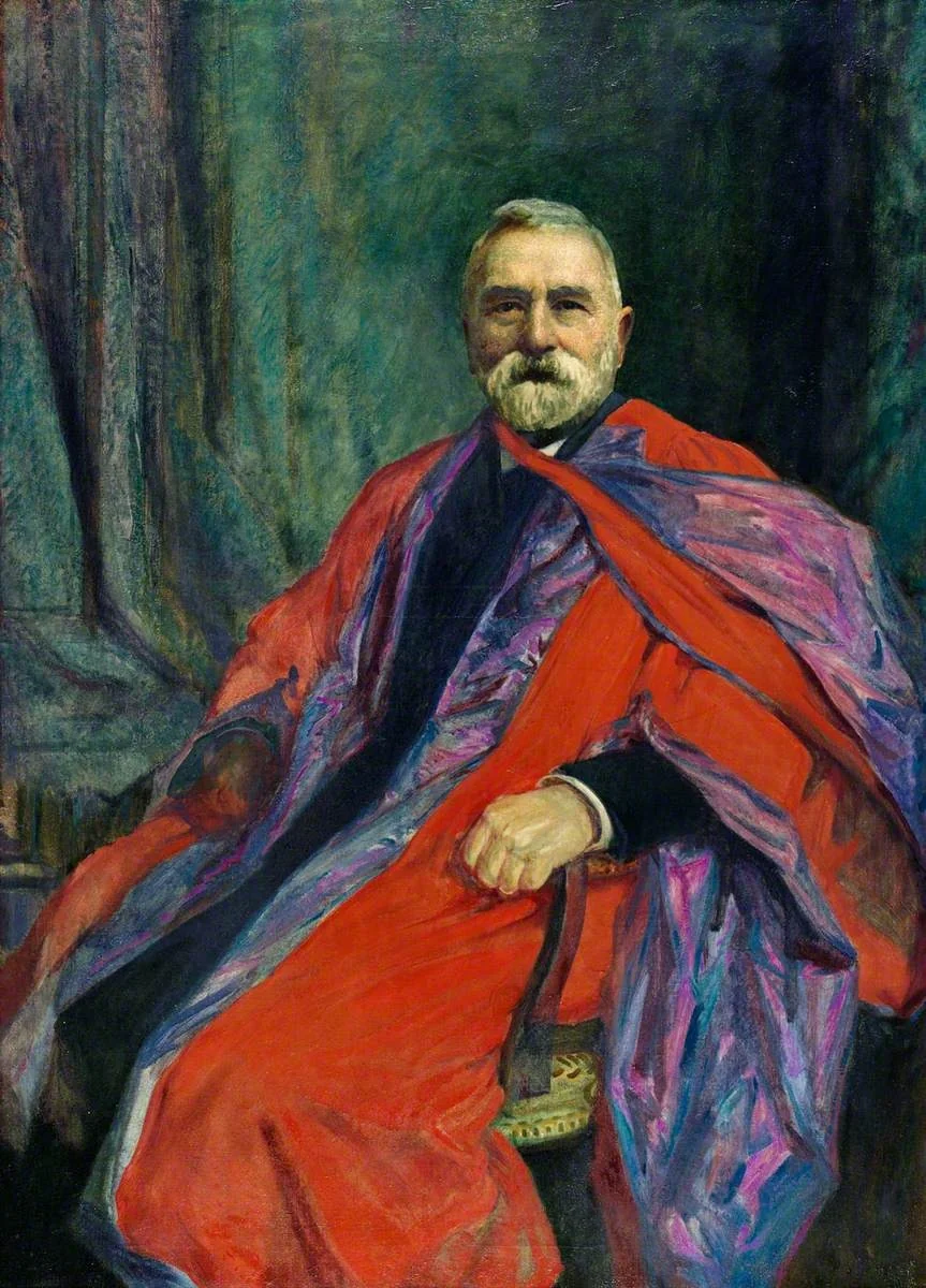 Parchedig John Morgan Jones (1838–1921), Caerdydd, detail