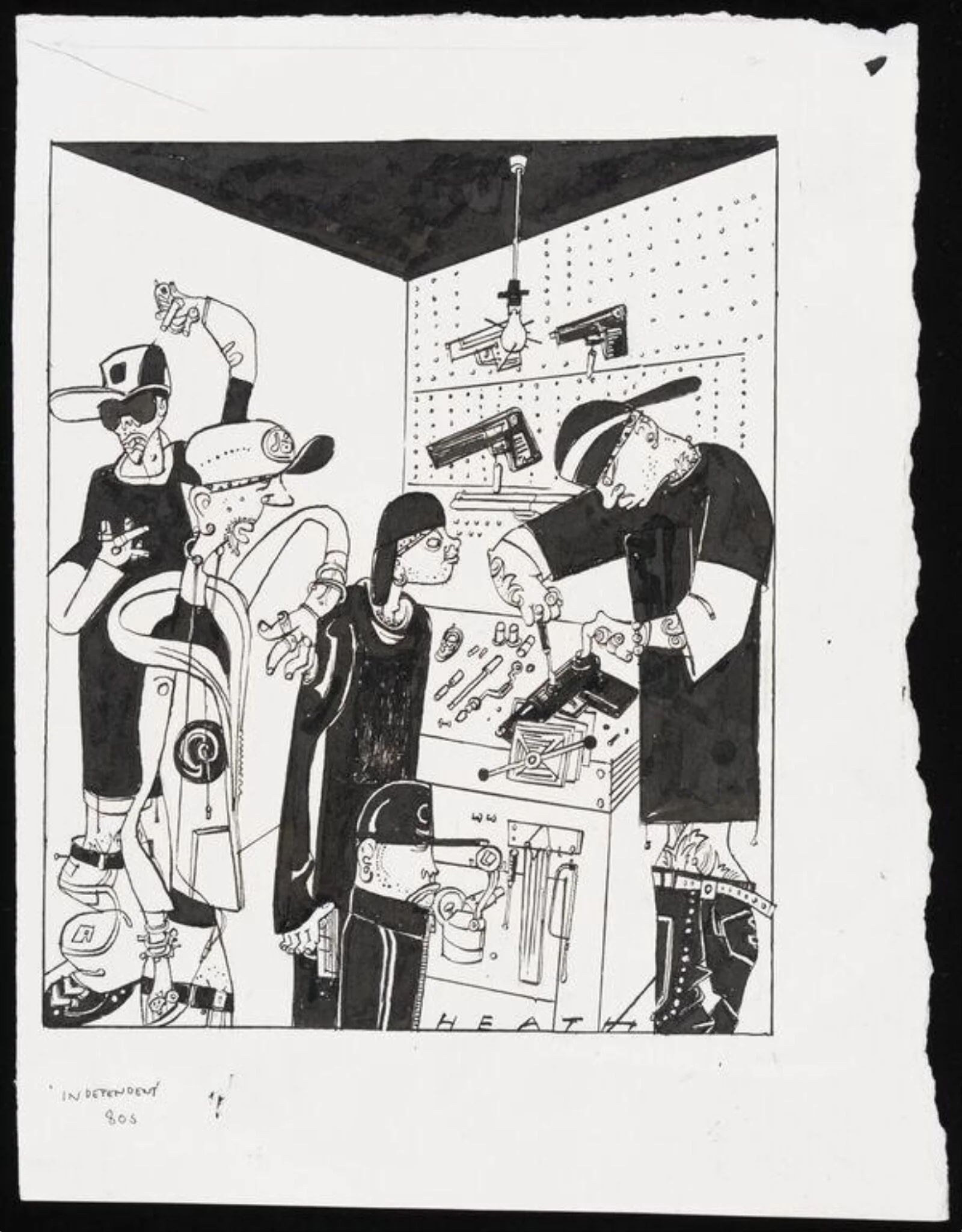 Gun workshop, detail