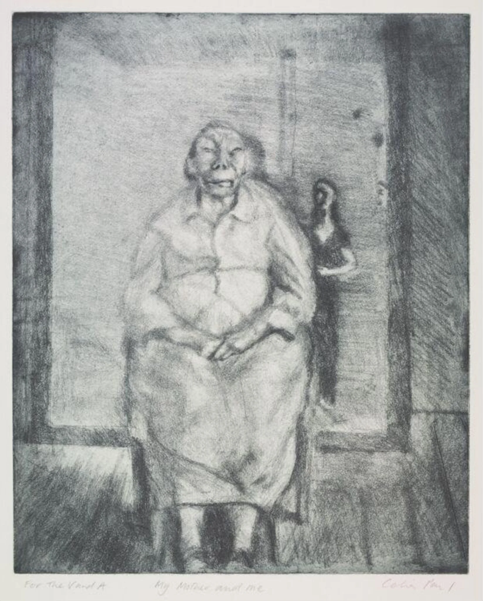 My Mother and Me, detail
