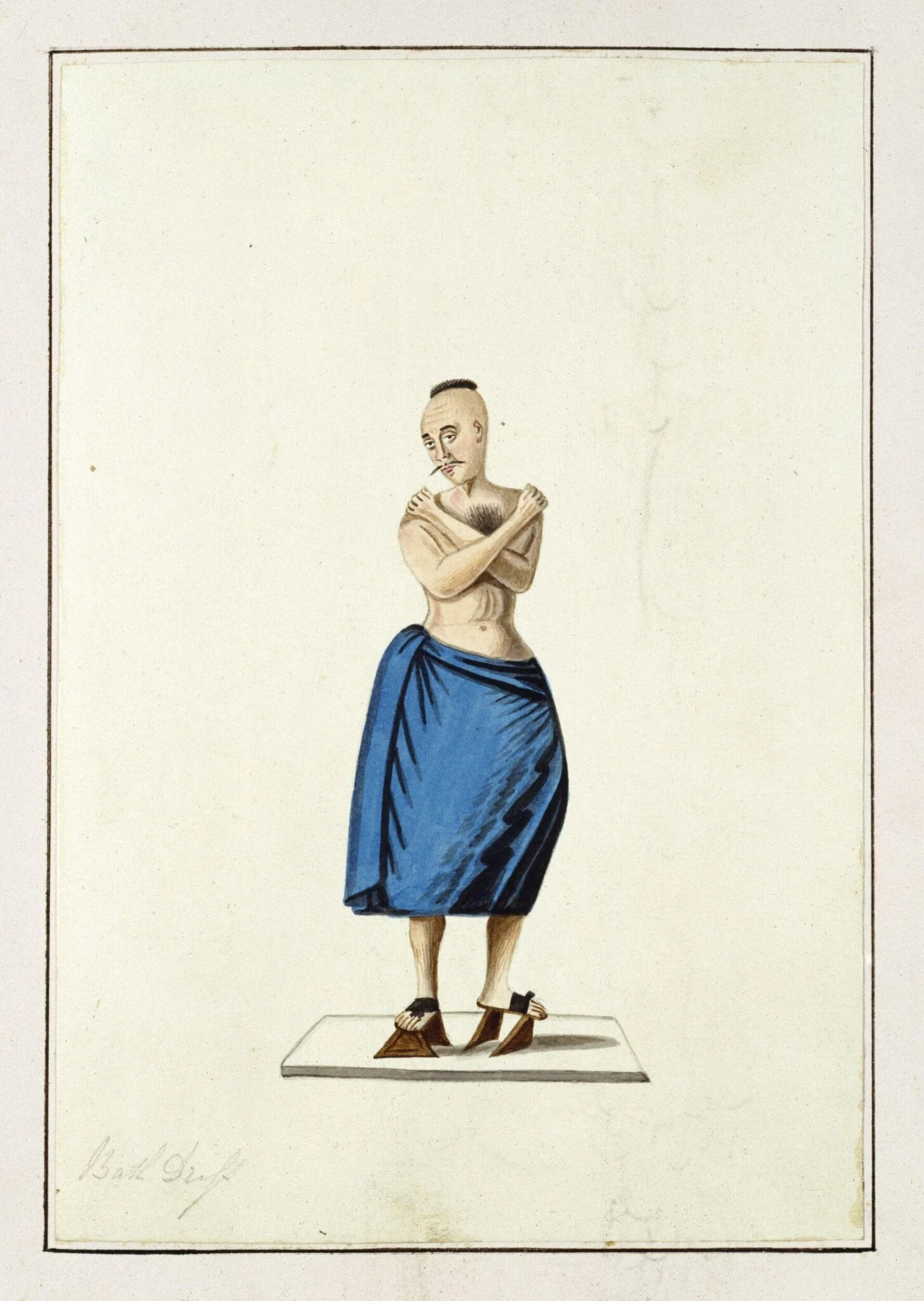 Bath Dress, detail