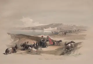 Ashdod, by David Roberts, 1839