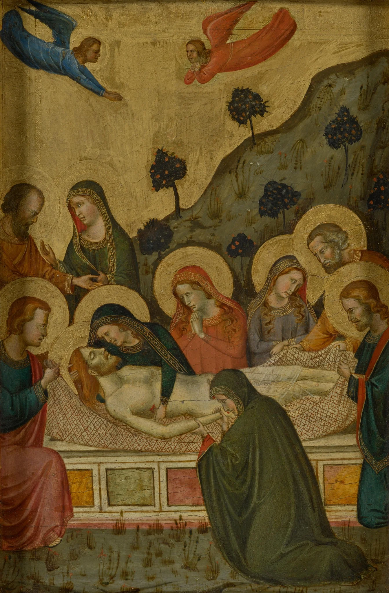 Entombment, detail