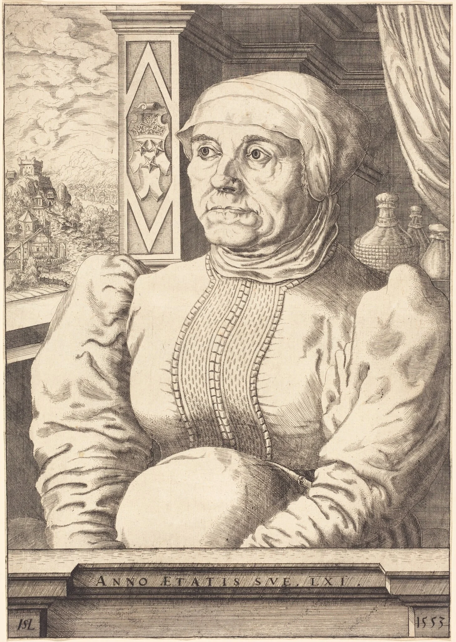 Felicitas von Eckh (-Freyberg), detail