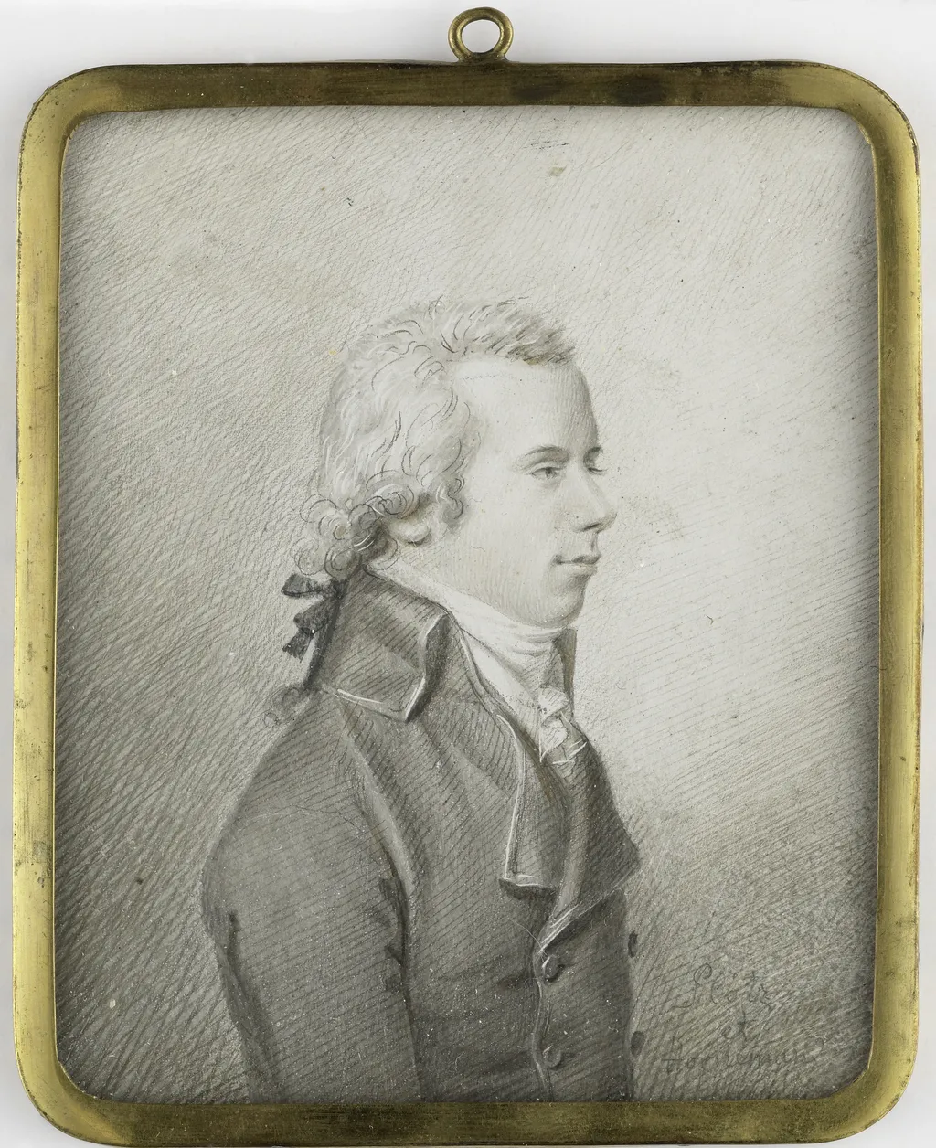 Portrait of Prince Willem George Frederik, by Henrik Plötz, unspecified, 1798