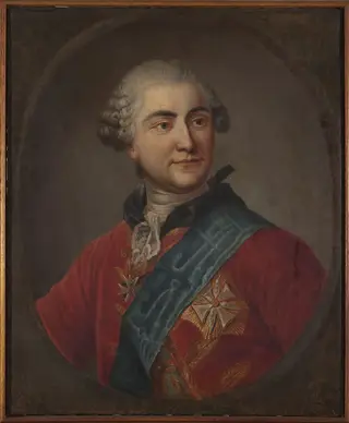 Portrait of Stanisław August Poniatowski, by Marcello Bacciarelli, oil, 1781