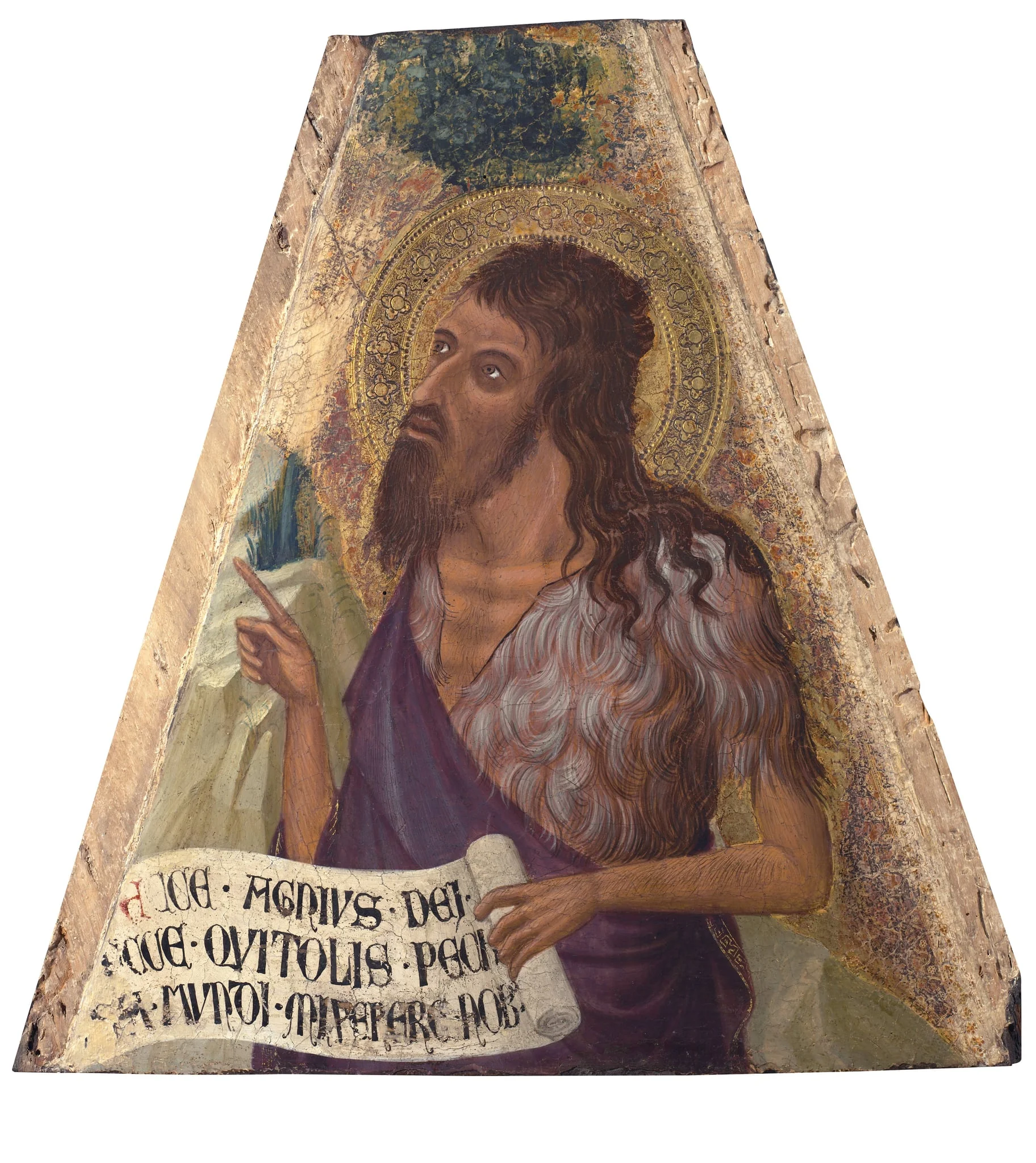 St. John the Baptist, detail