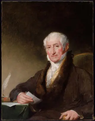 Ward Nicholas Boylston, by Gilbert Stuart, oil, 1825