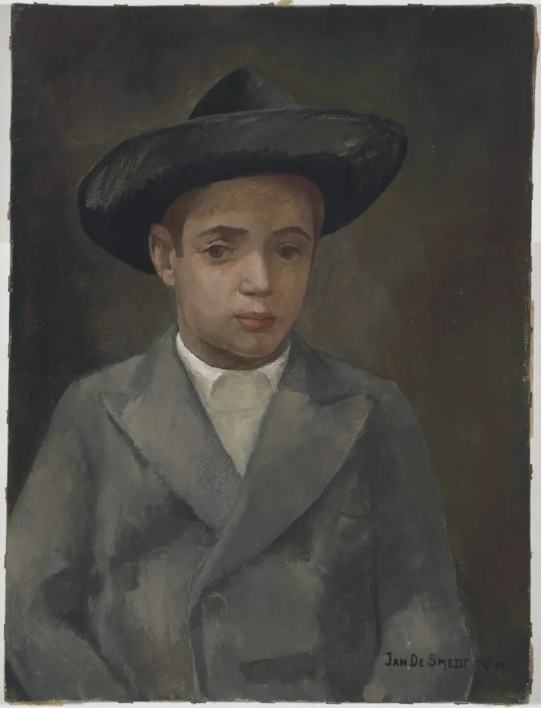 Raf met cowboyhoed, by Jan de Smedt, unspecified, 1939