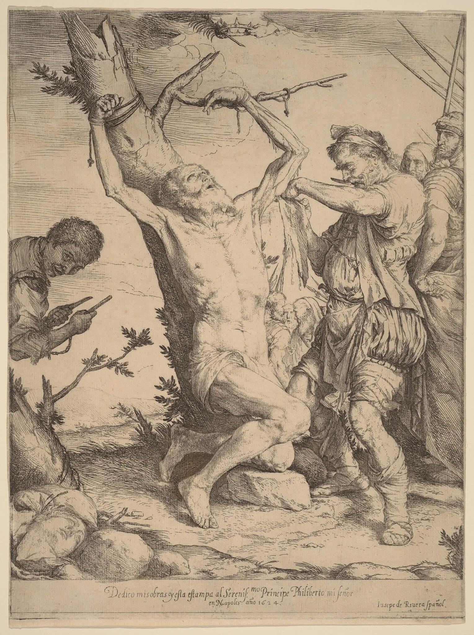 The Martyrdom of Saint Bartholomew, detail
