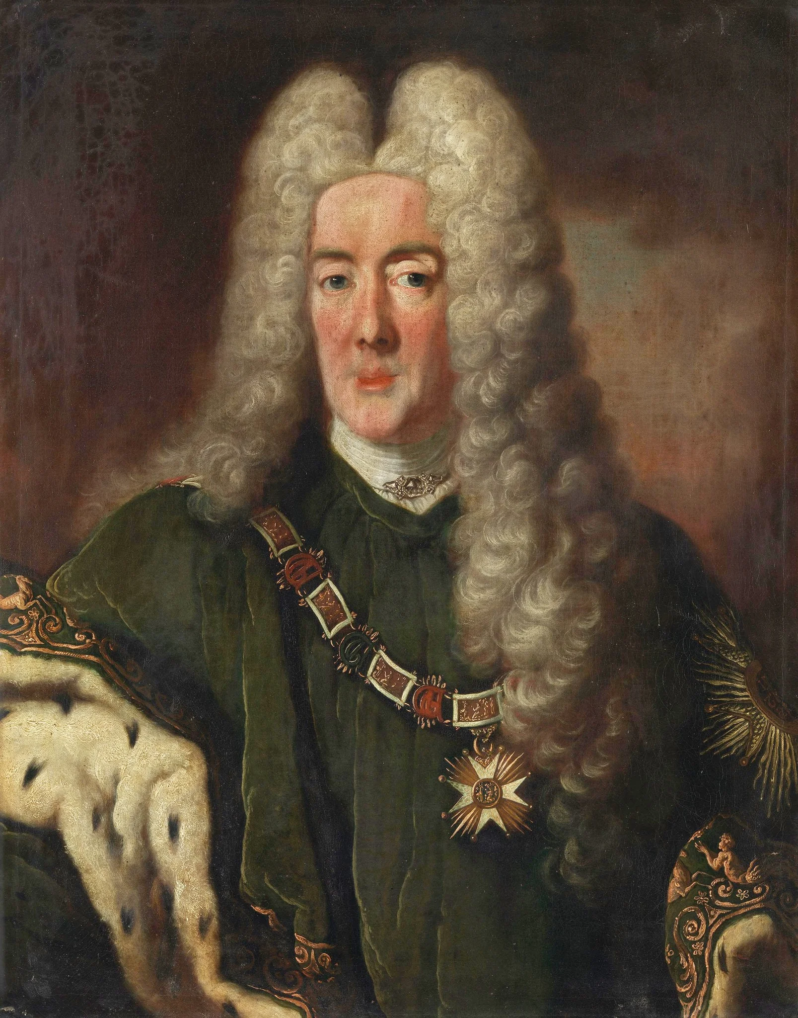 Kurfürst Karl Philipp von der Pfalz, detail