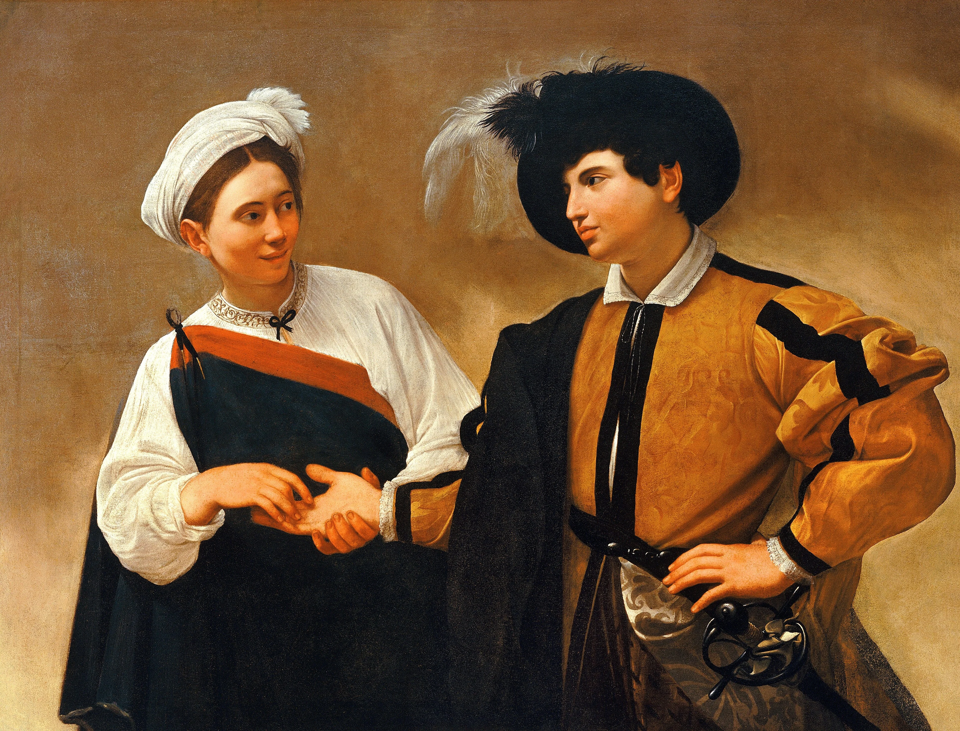 The Fortune Teller, detail