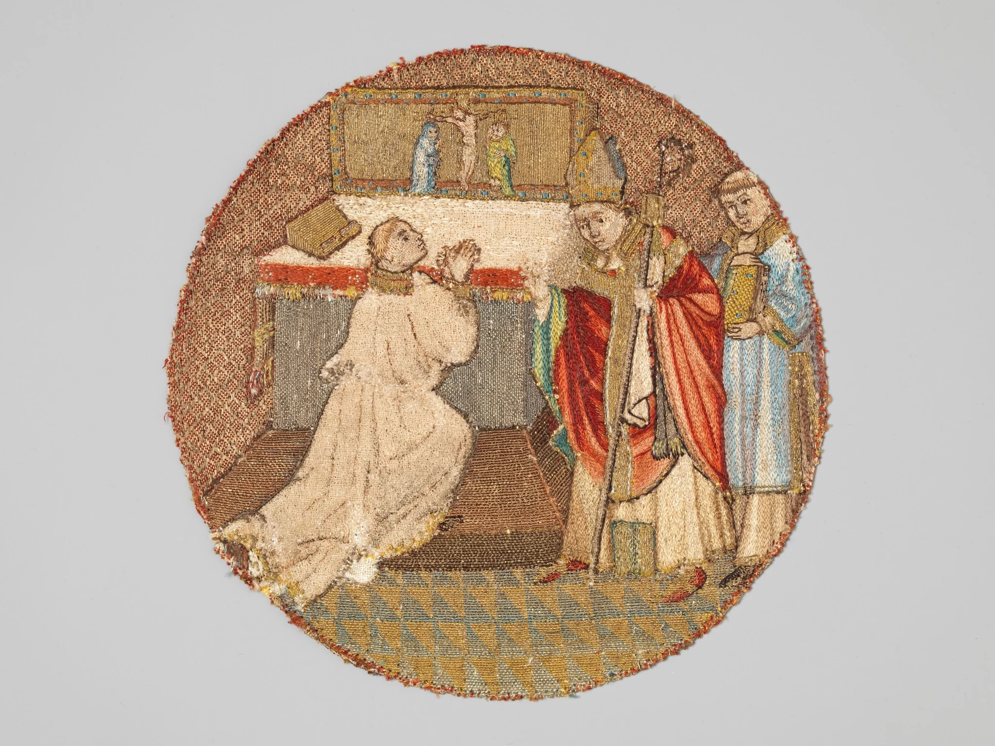 Saint Martin and Saint Hilary, detail