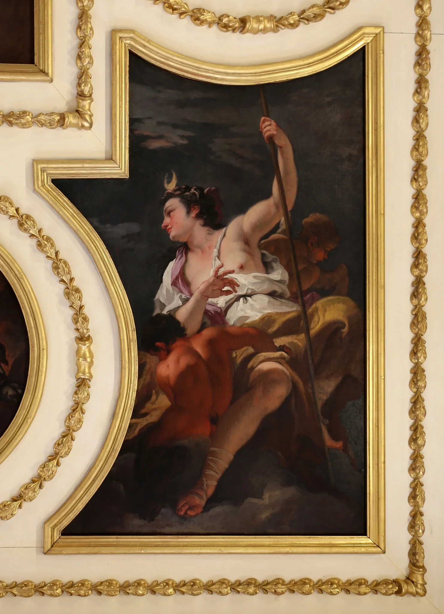 Diana, detail