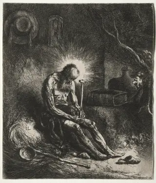St. Jerome, by Jan Lievens, 1631