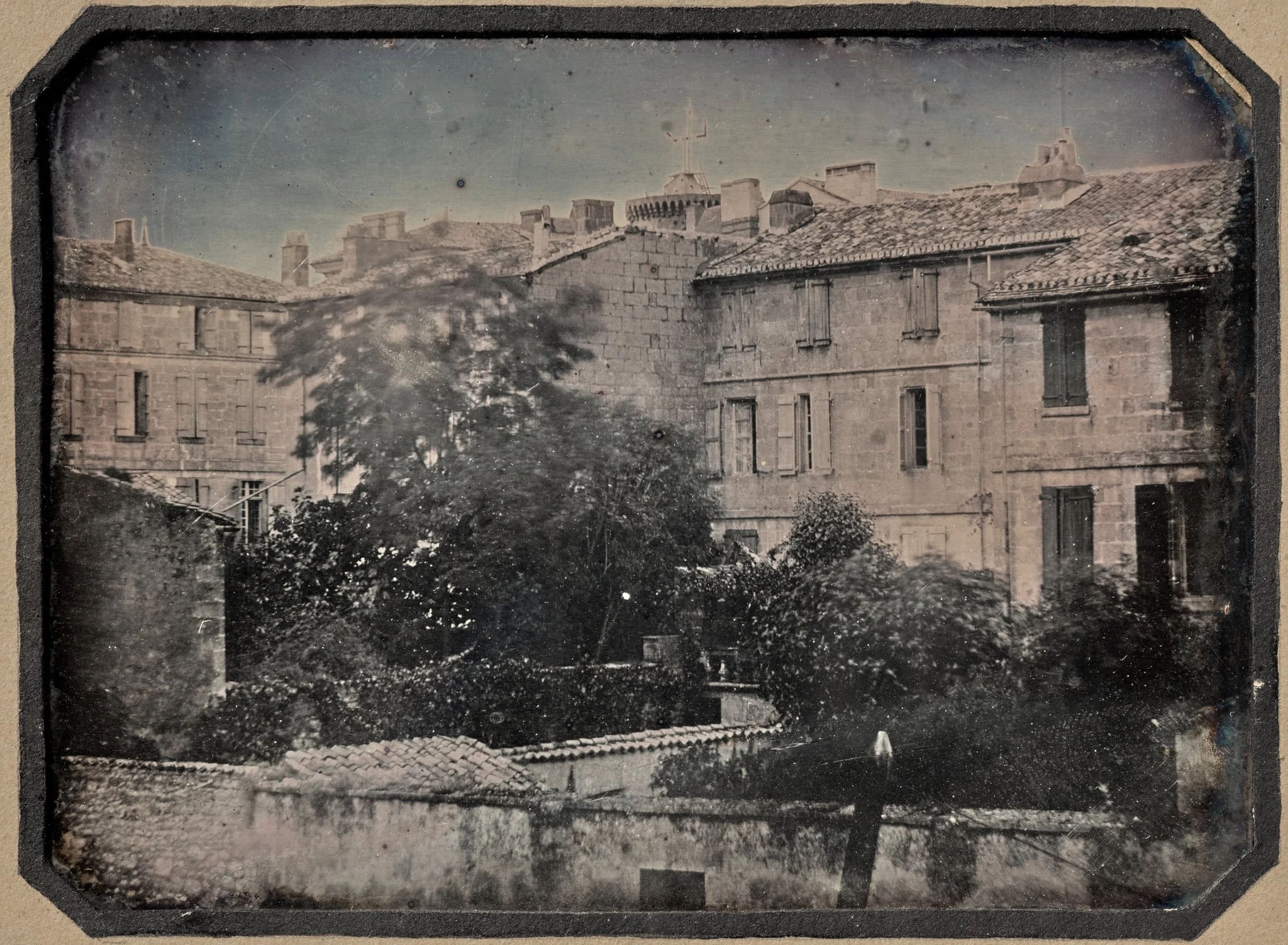 View of Angoulême, detail