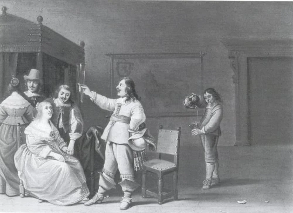 Merry Company, detail
