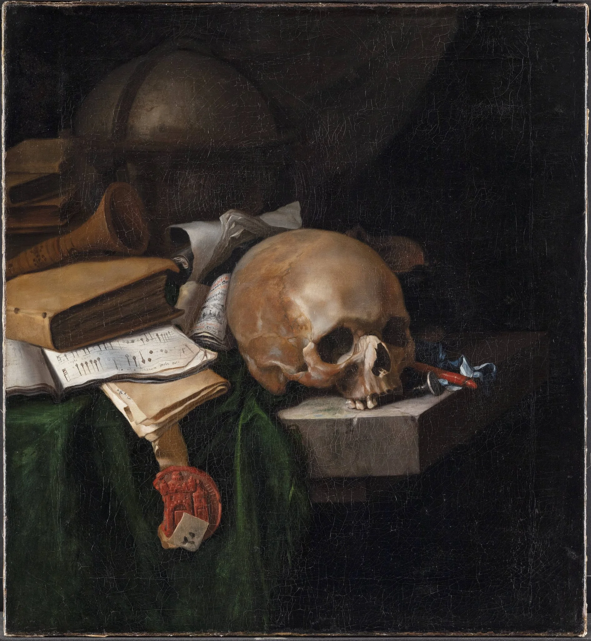 Vanitas Still Life, detail