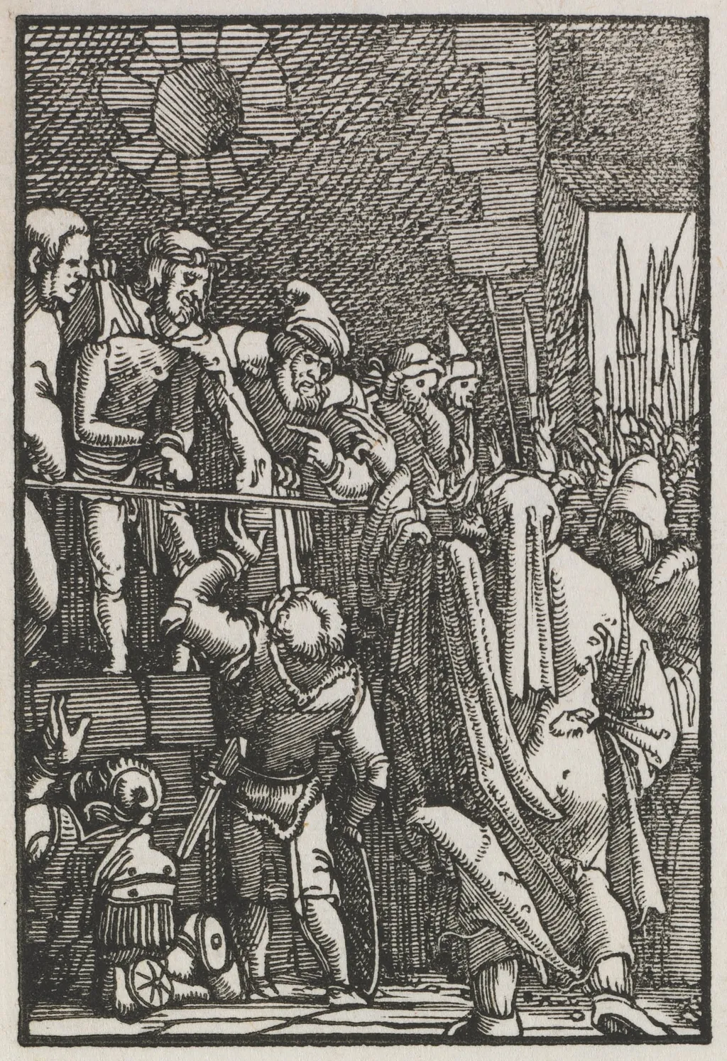 The Fall and Redemption of Man: Ecco Homo, by Albrecht Altdorfer, 1515