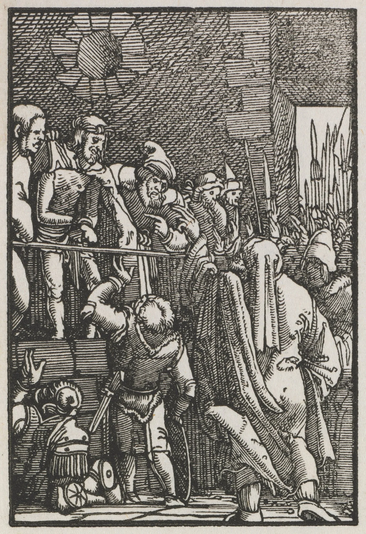 The Fall and Redemption of Man: Ecco Homo, detail