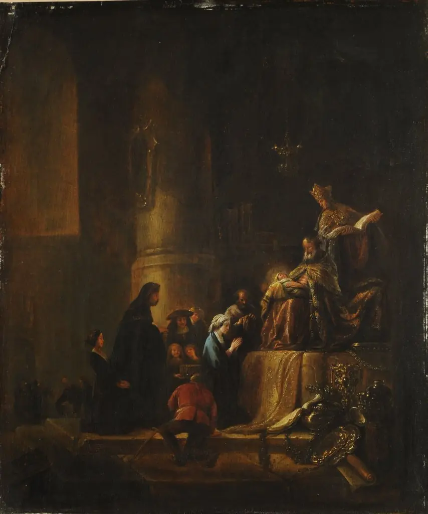 Presentation to the temple, by Jacob Willemsz de Wet, unspecified, 1652