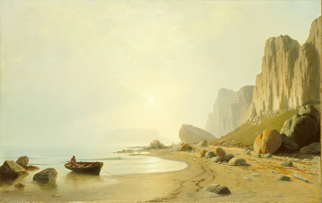 The Coast of Labrador, by William Bradford, oil, 1866