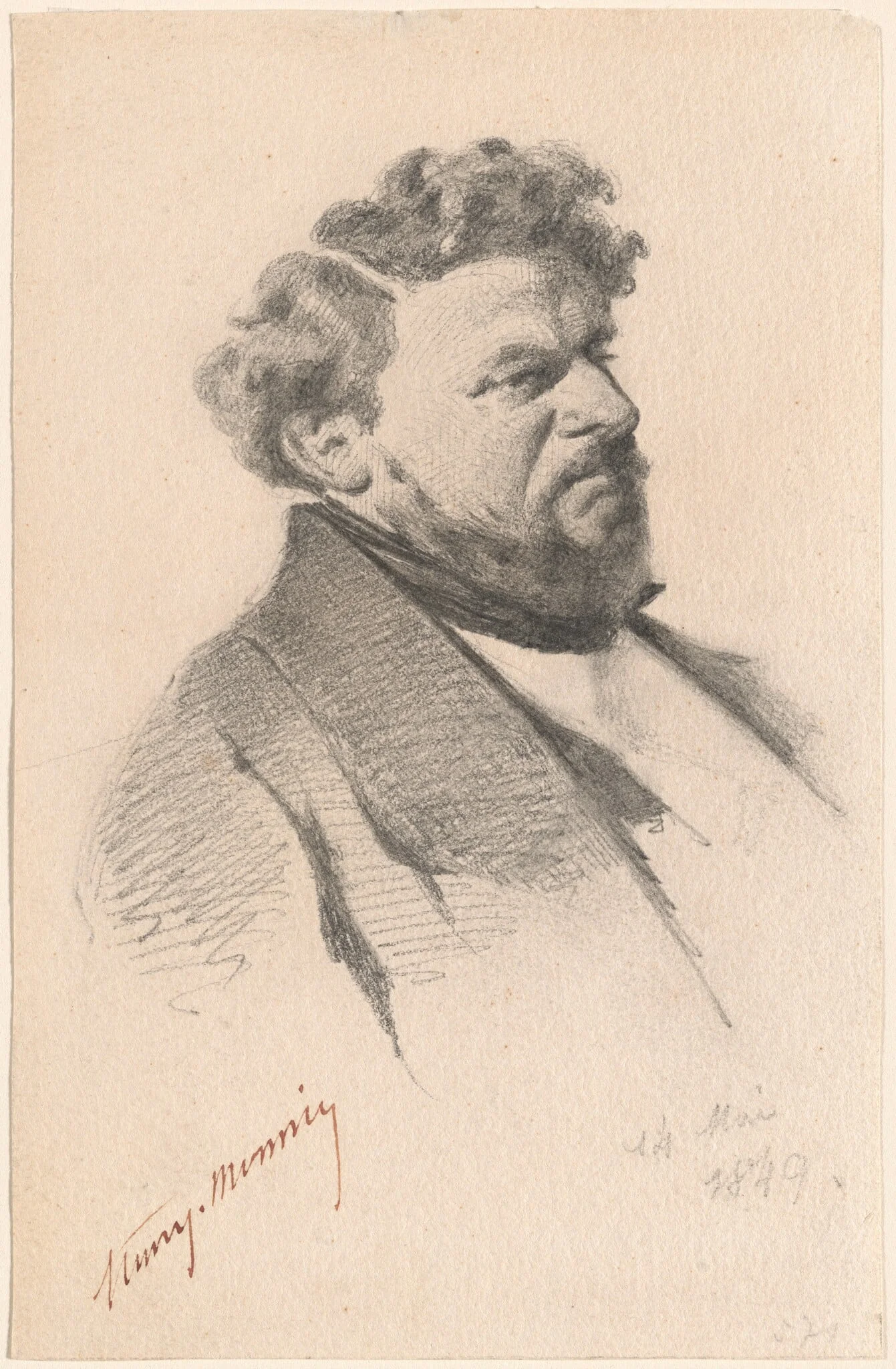 Portrait of a Man, detail