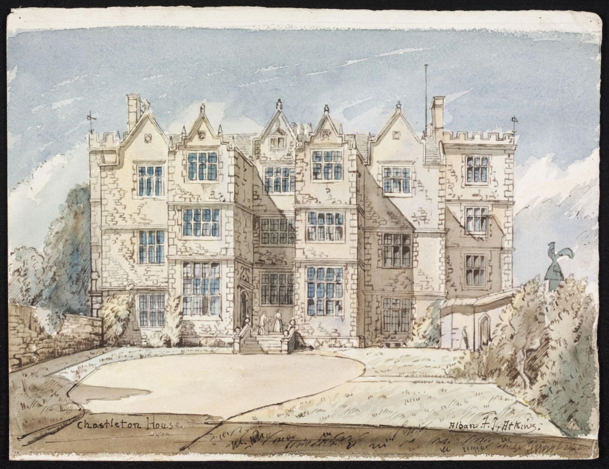Chastleton House, detail