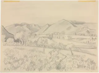 Landscape, by Roger Fry, 1921