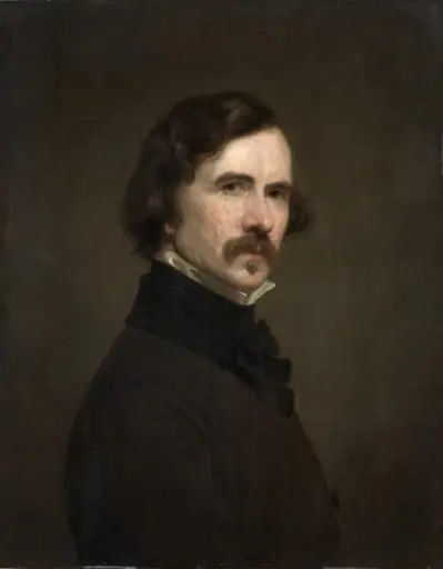 Self-Portrait, by George P. A. Healy, unspecified, 1852