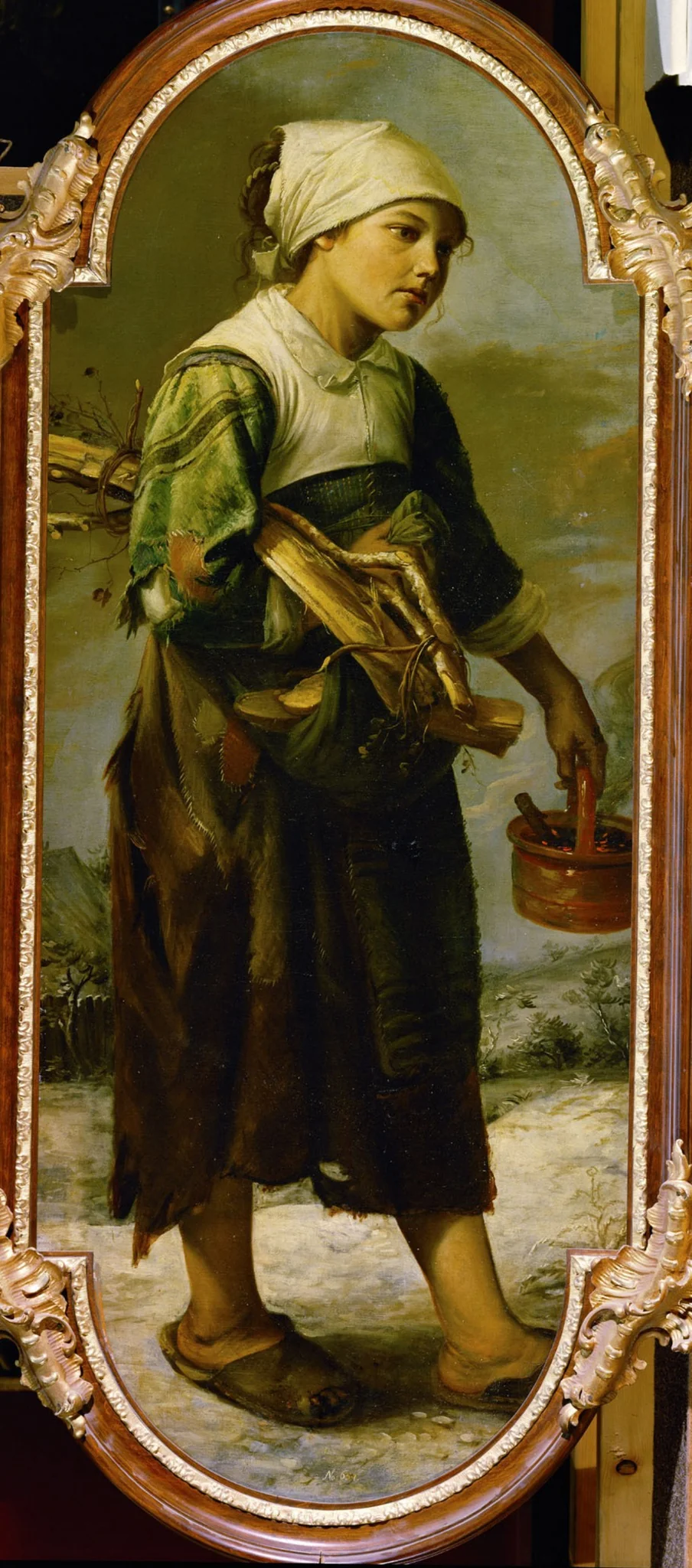 Child Beggar, detail