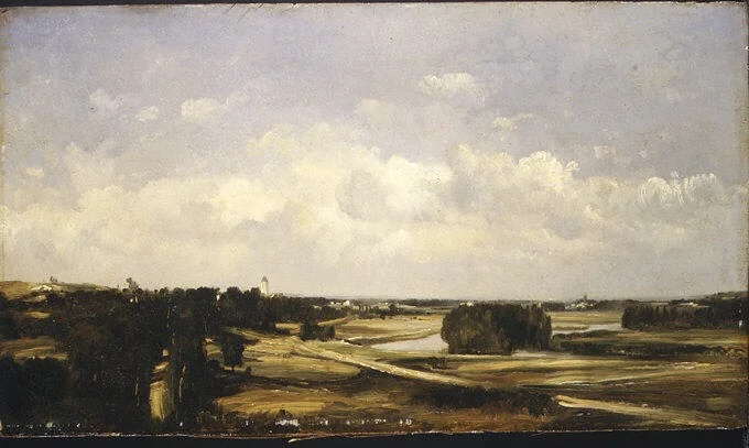 Valley of the River Loire, detail