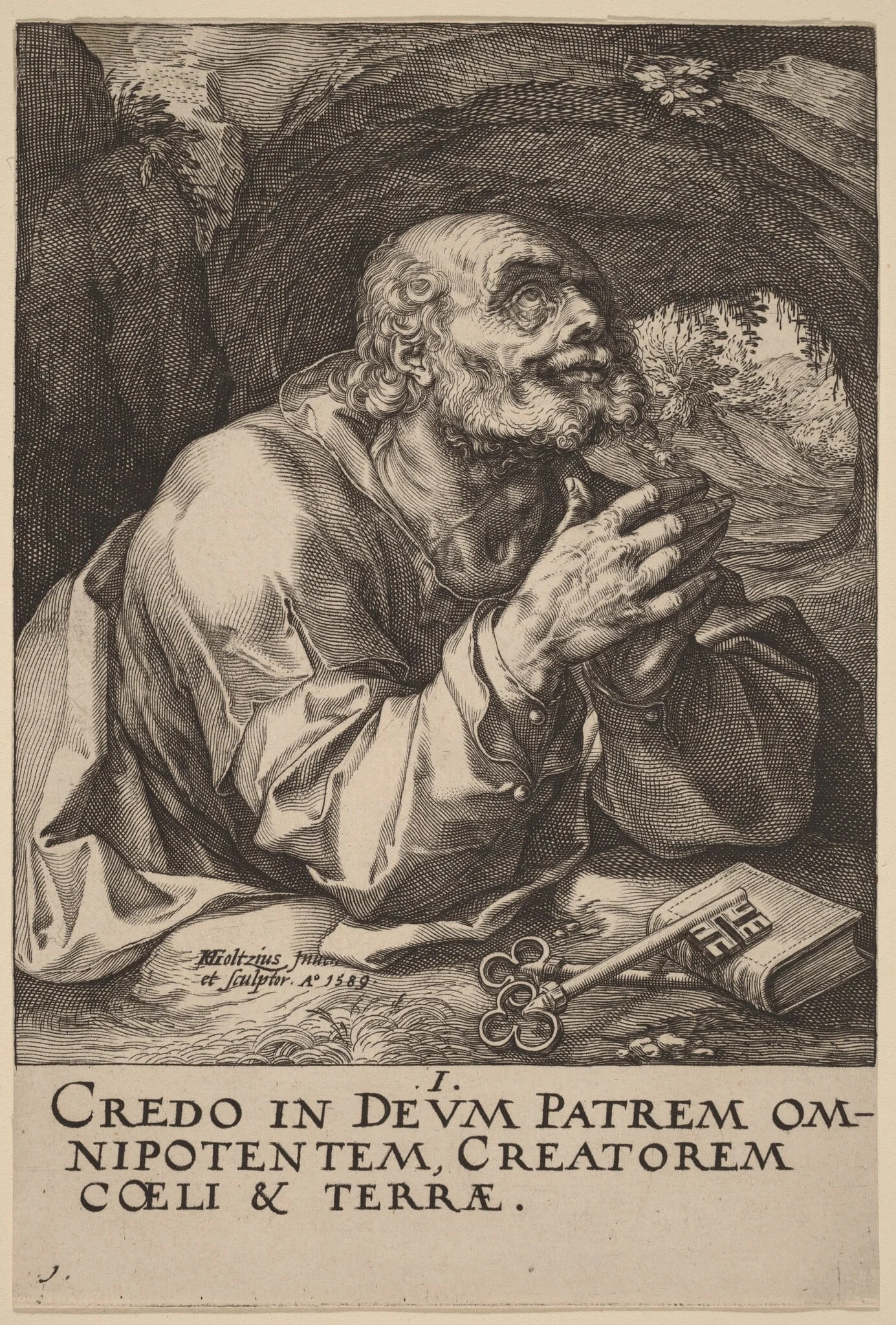 Saint Peter, detail