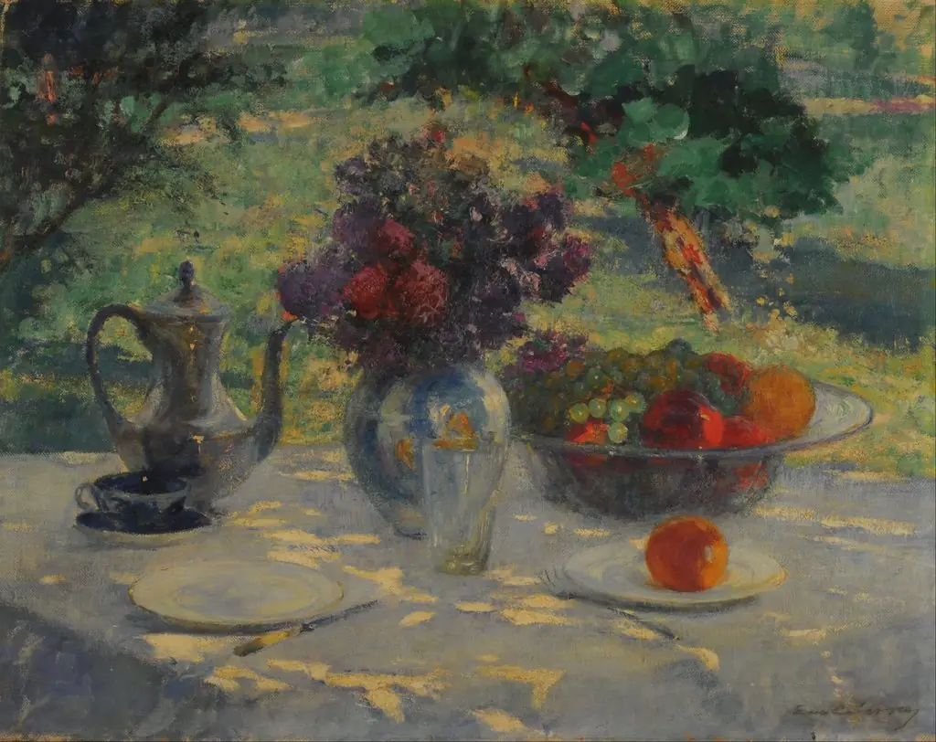Naturaleza en silencio, by Ernesto de la Cárcova, oil, 1926