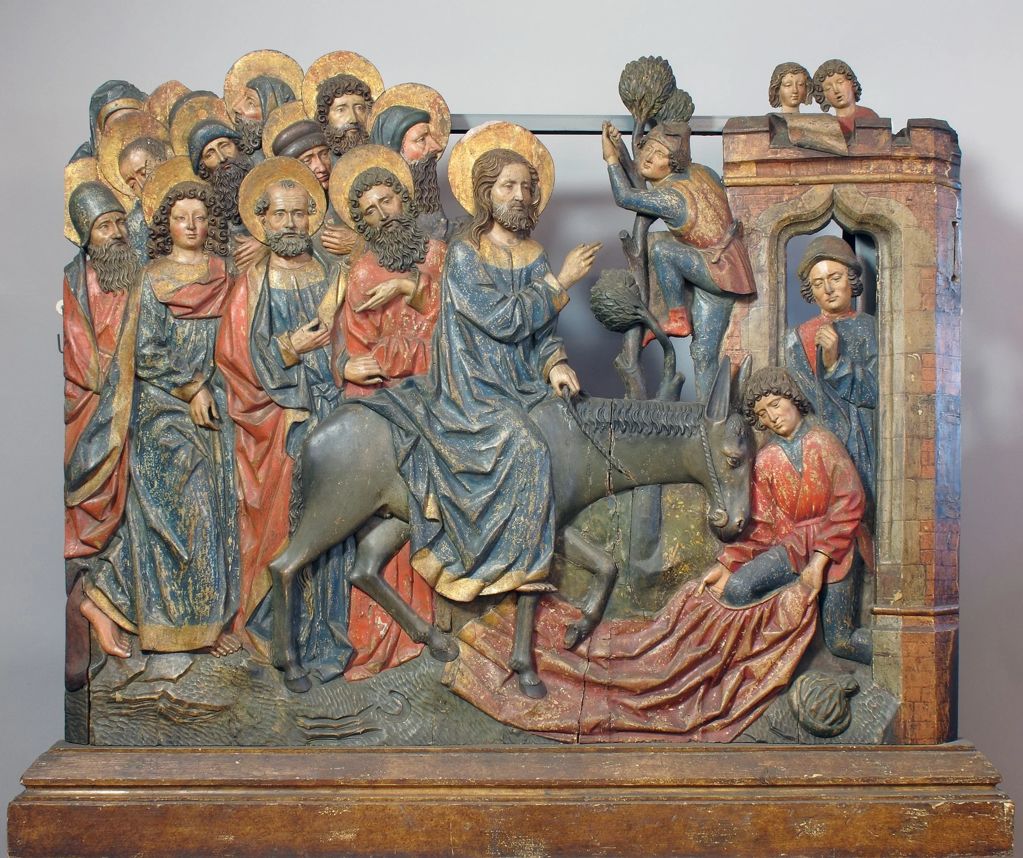 Entry into Jerusalem Relief, detail