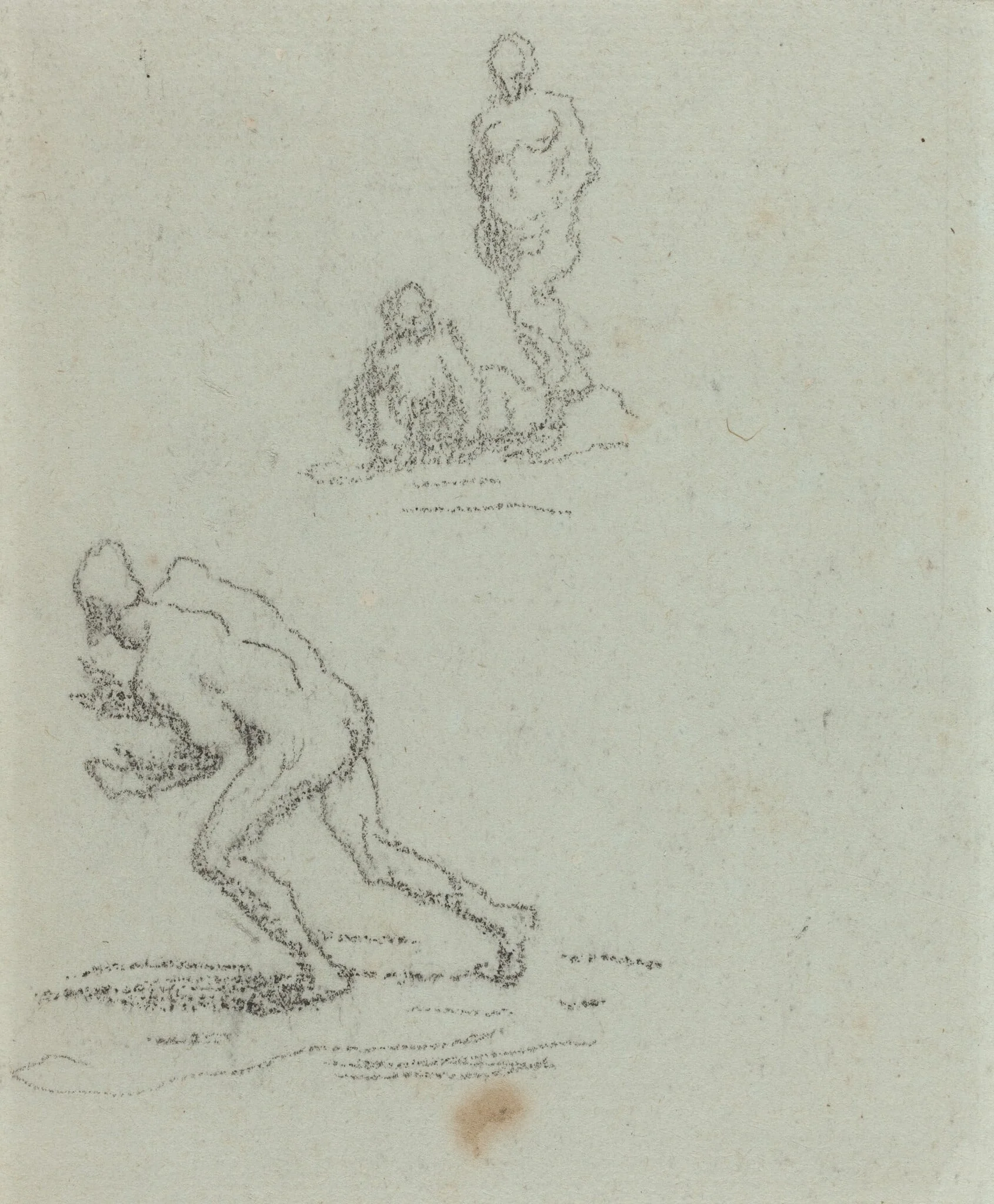 Bathers, detail