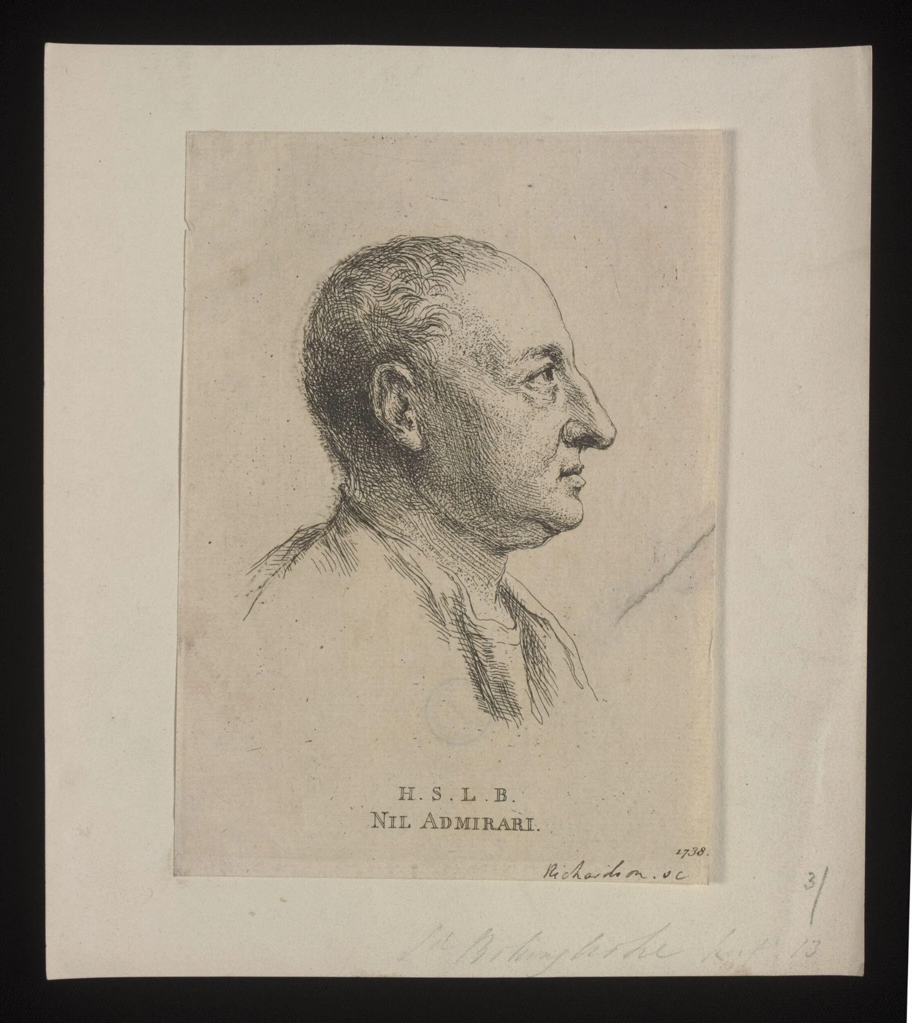 H Beard Print Collection, detail