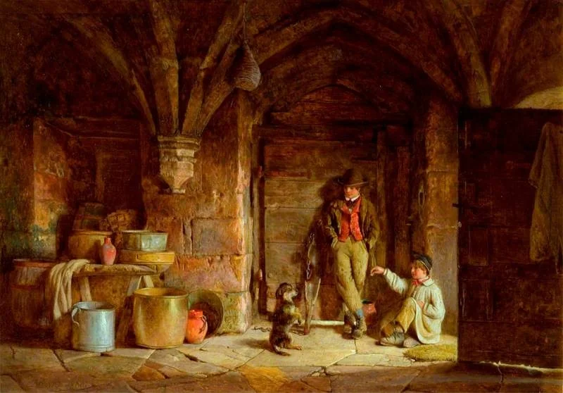 Beg! A Dog's Lesson, detail