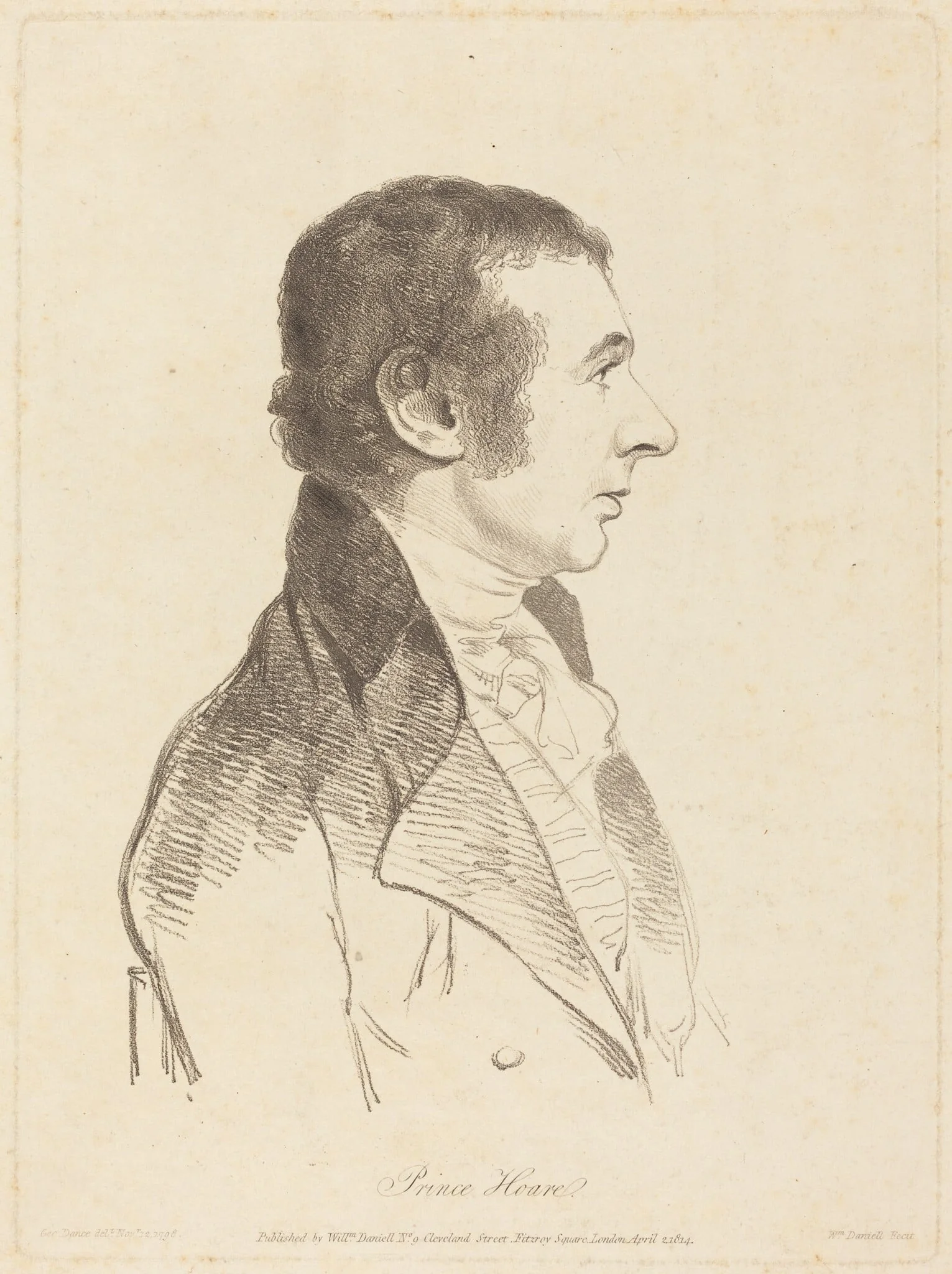 Prince Hoare, detail