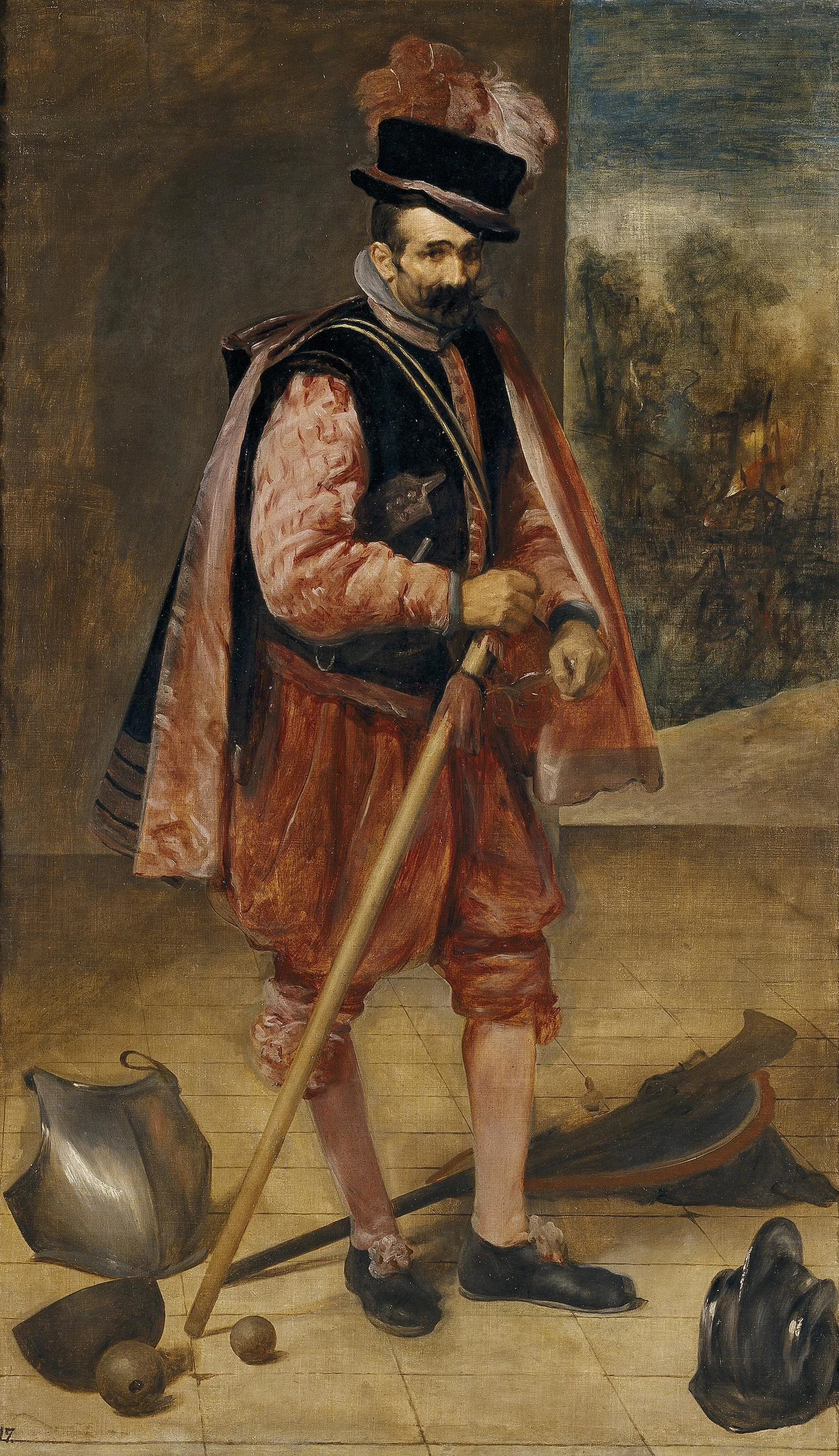 The Jester Named Don John of Austria, detail