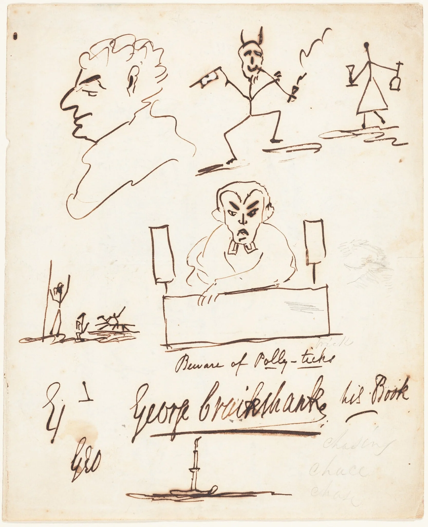 Satirical Sketches, detail