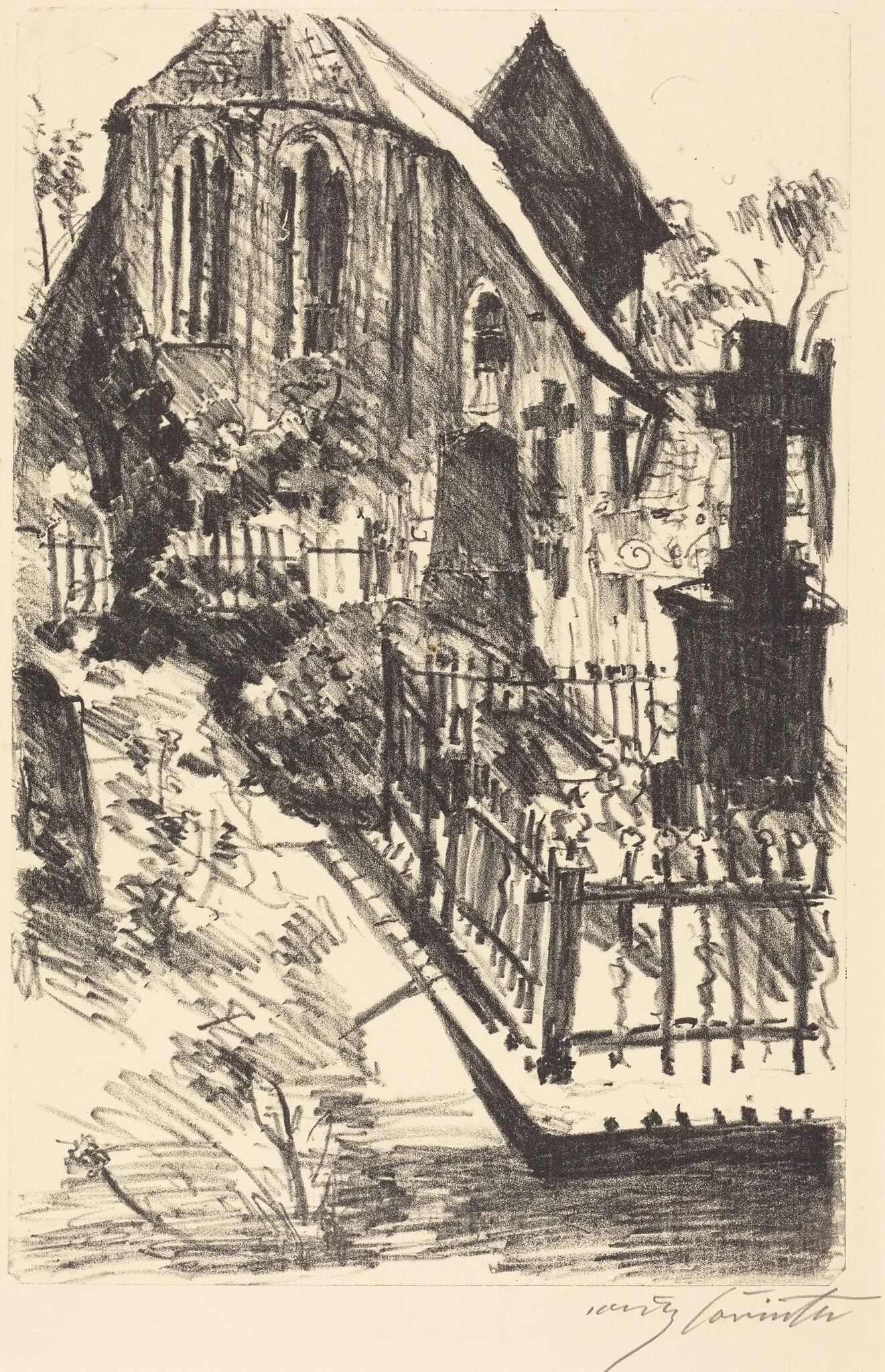 Kirchhof (Cemetery), detail
